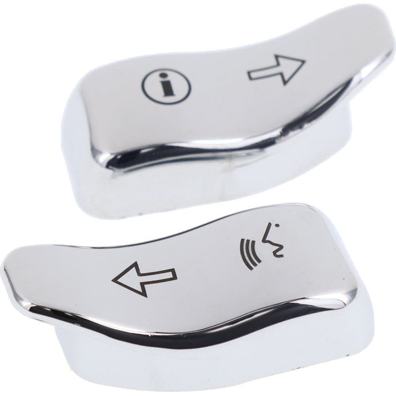 Bikers Choice 14-Up FLHT FLHX FLTRX Trike Chrome Turn Switch Signal Extensions Pr