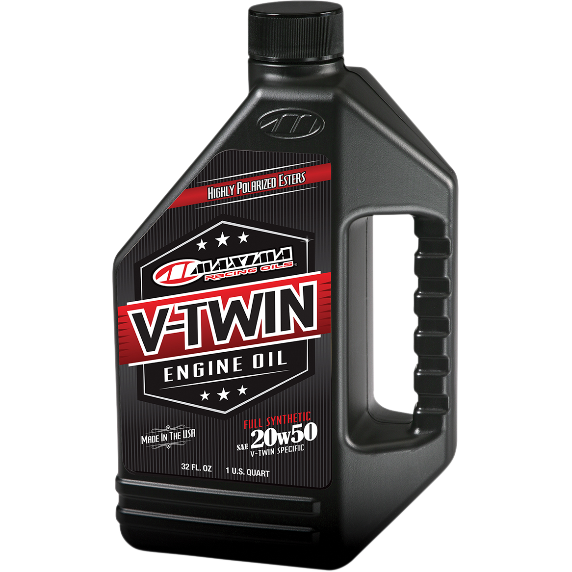 MAXIMA RACING OIL V-Twin Synthetic Oil - 20W-50 - 1 U.S. quart 30-11901