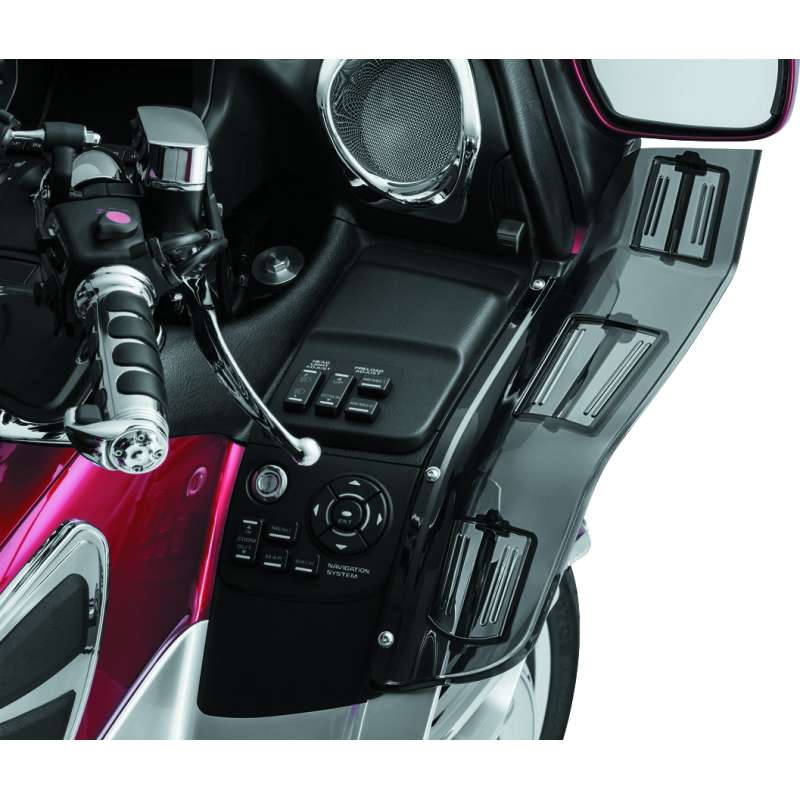 Kuryakyn Dragon Wings 01-17 Honda GL1800 Models Smoke