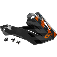 Visor W/Screws Fame Mx 86 Dark Grey/Orange