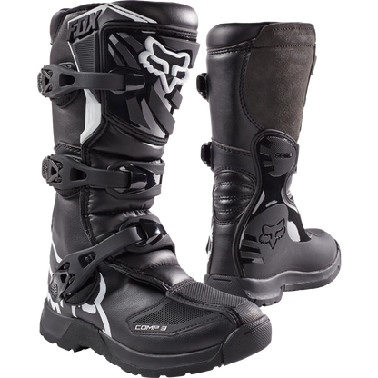 Fox Racing Black Comp 3Y Boots