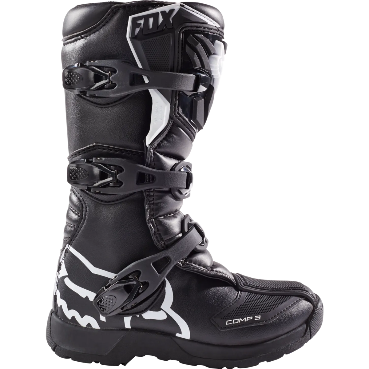 Fox Racing Black Comp 3Y Boots