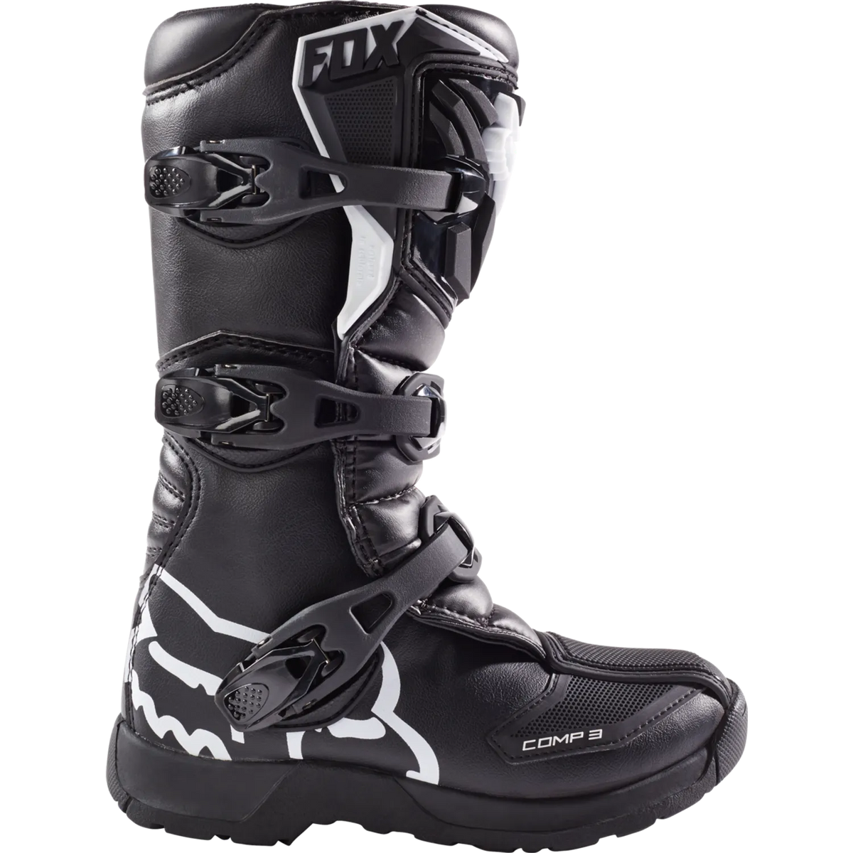 Fox Racing Black Comp 3Y Boots