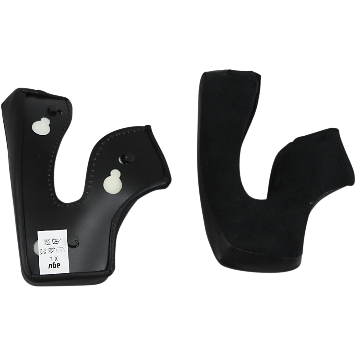 AGV X3000 Cheek Pads - Black - 2XL 20KIT00122001
