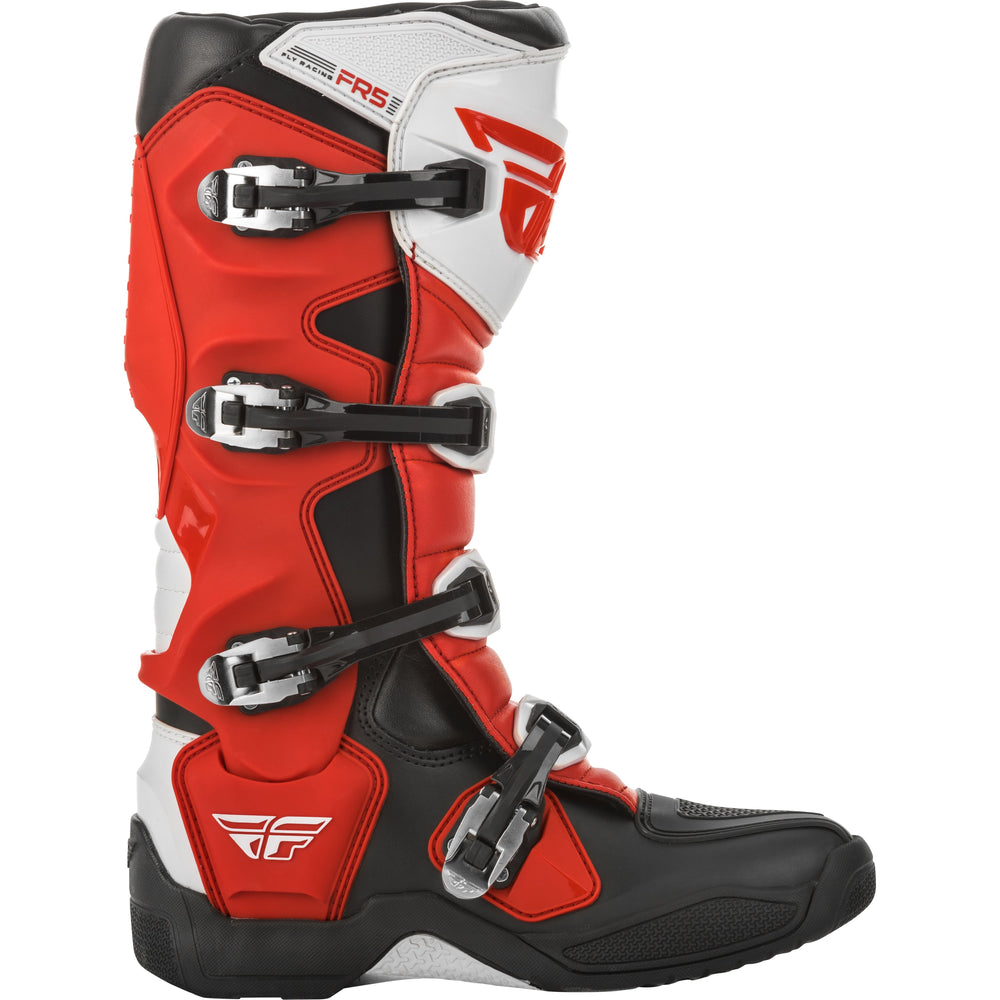 Fr5 Boots Red/Black/White Sz 10