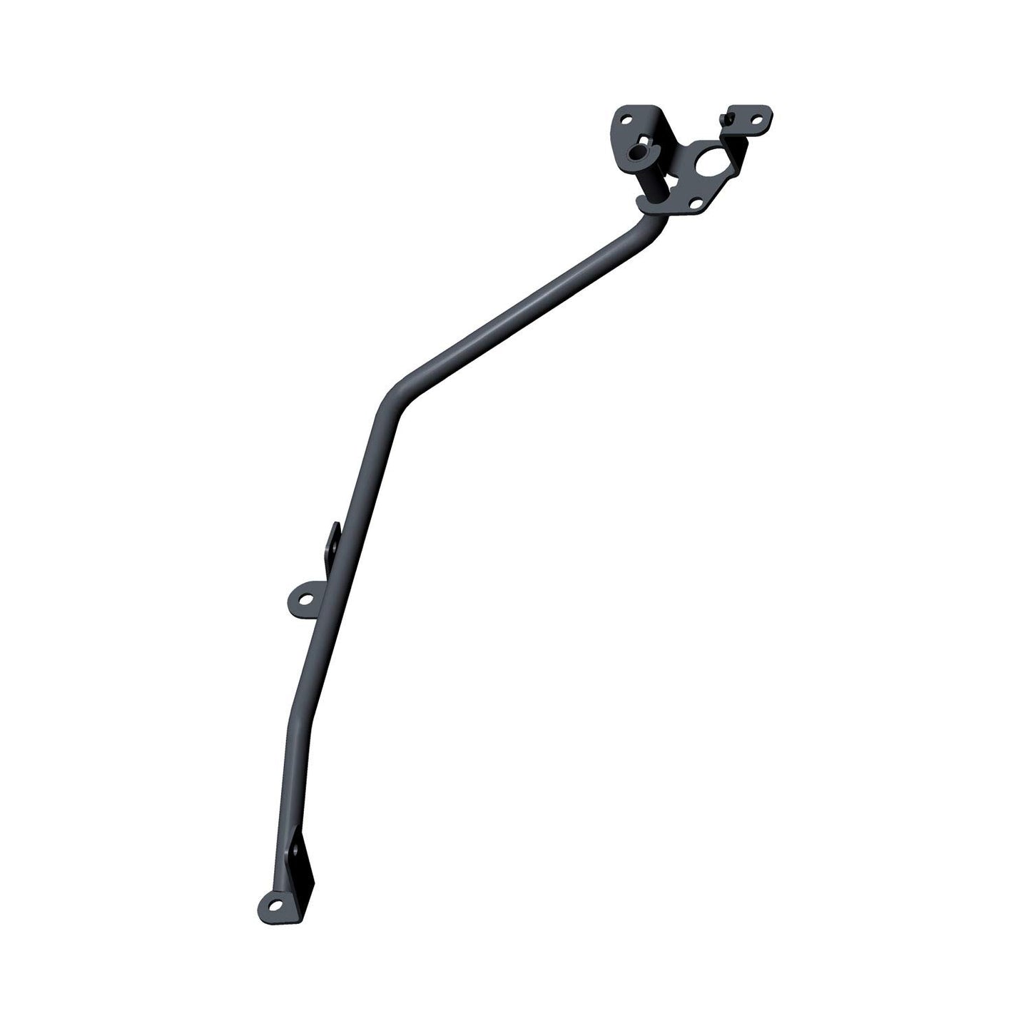 Polaris ATV Support, Fender, Left, Matte Black, Genuine OEM Part 1020097-458, Qty 1
