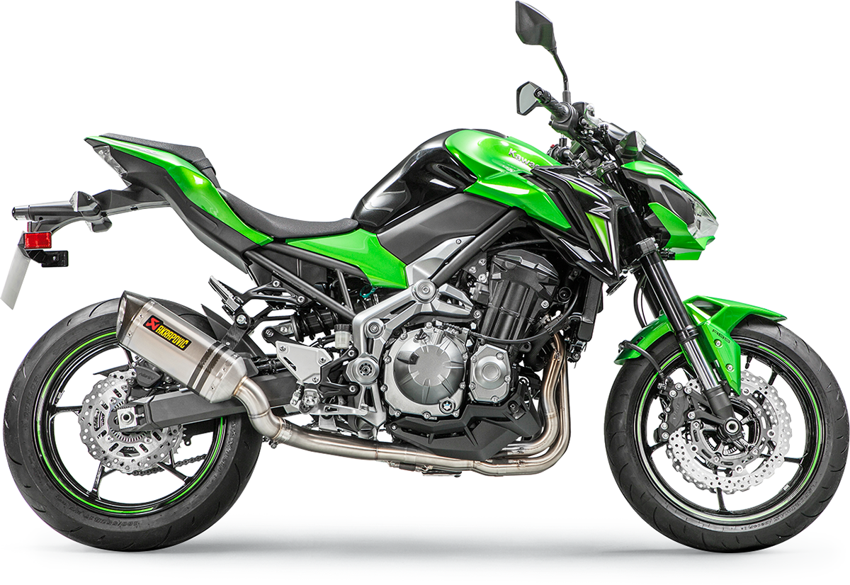 AKRAPOVIC Head Pipe - Stainless Steel - Kawasaki ZR900 E-K9R2