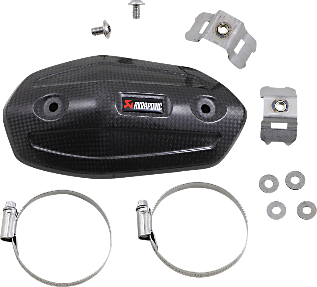AKRAPOVIC Heat Shield - Carbon Fiber - Ninja 1000/1100SX P-HSK10SO4