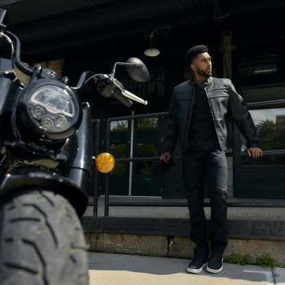 Indian Motorcycle Men's Beckman Jacket 2, Black - 3XL - 286284314