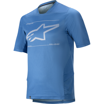 ALPINESTARS Drop 6.0 Short-Sleeve Jersey - Blue - Small 1766320-7310-SM