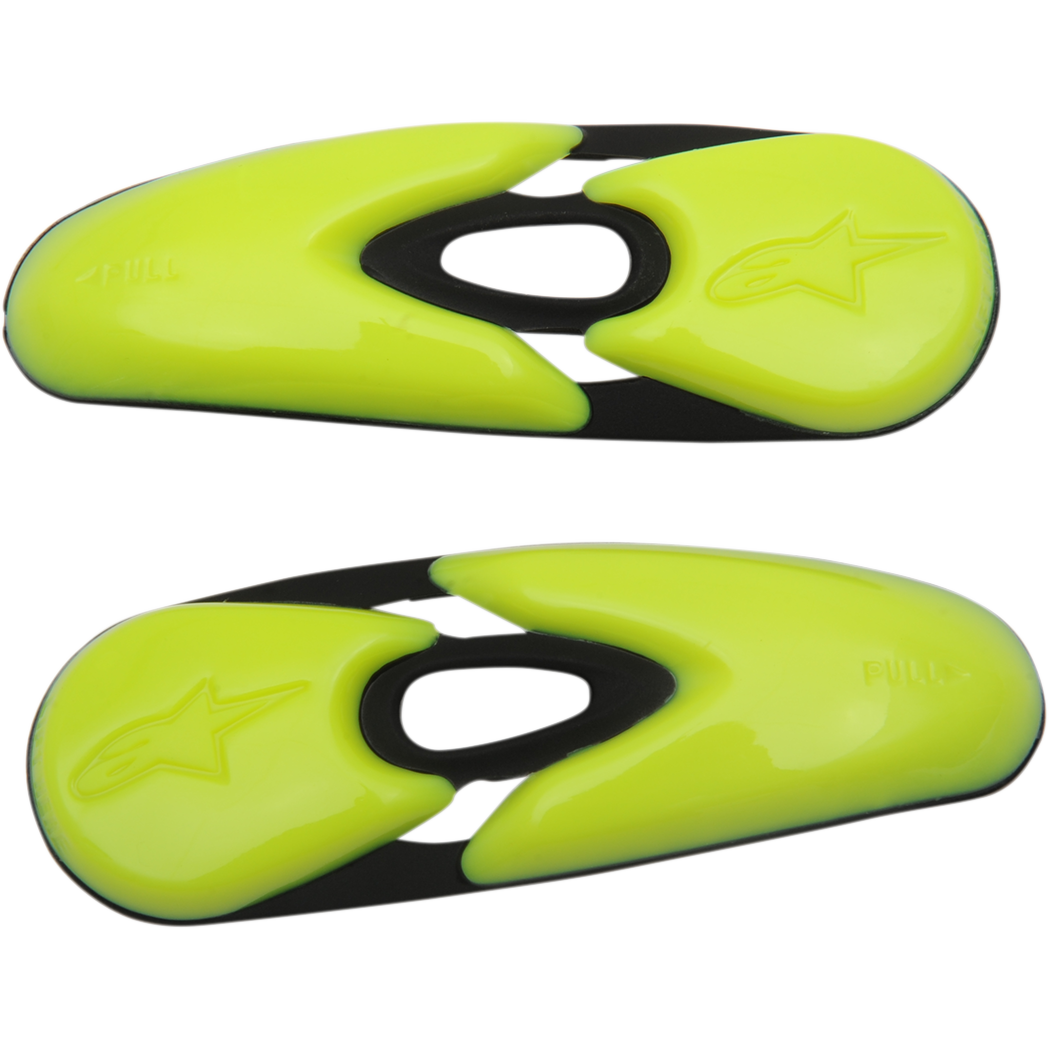 ALPINESTARS Toe Sliders - Black/Yellow 25SLI6-155