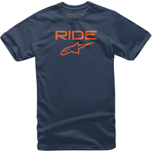 ALPINESTARS Ride 2.0 T-Shirt - Navy/Orange - XL 1038720007032XL