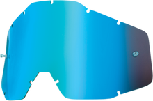 100% Accuri/Strata/Racecraft Lens - Blue Mirror 51002-002-02