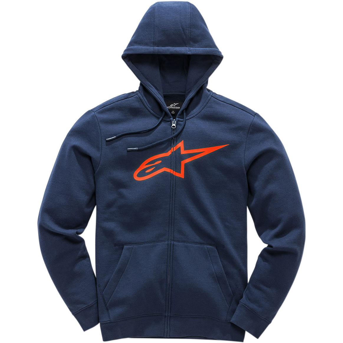 ALPINESTARS Ageless II Zip Hoodie - Navy/Red - Large 1038530527030L