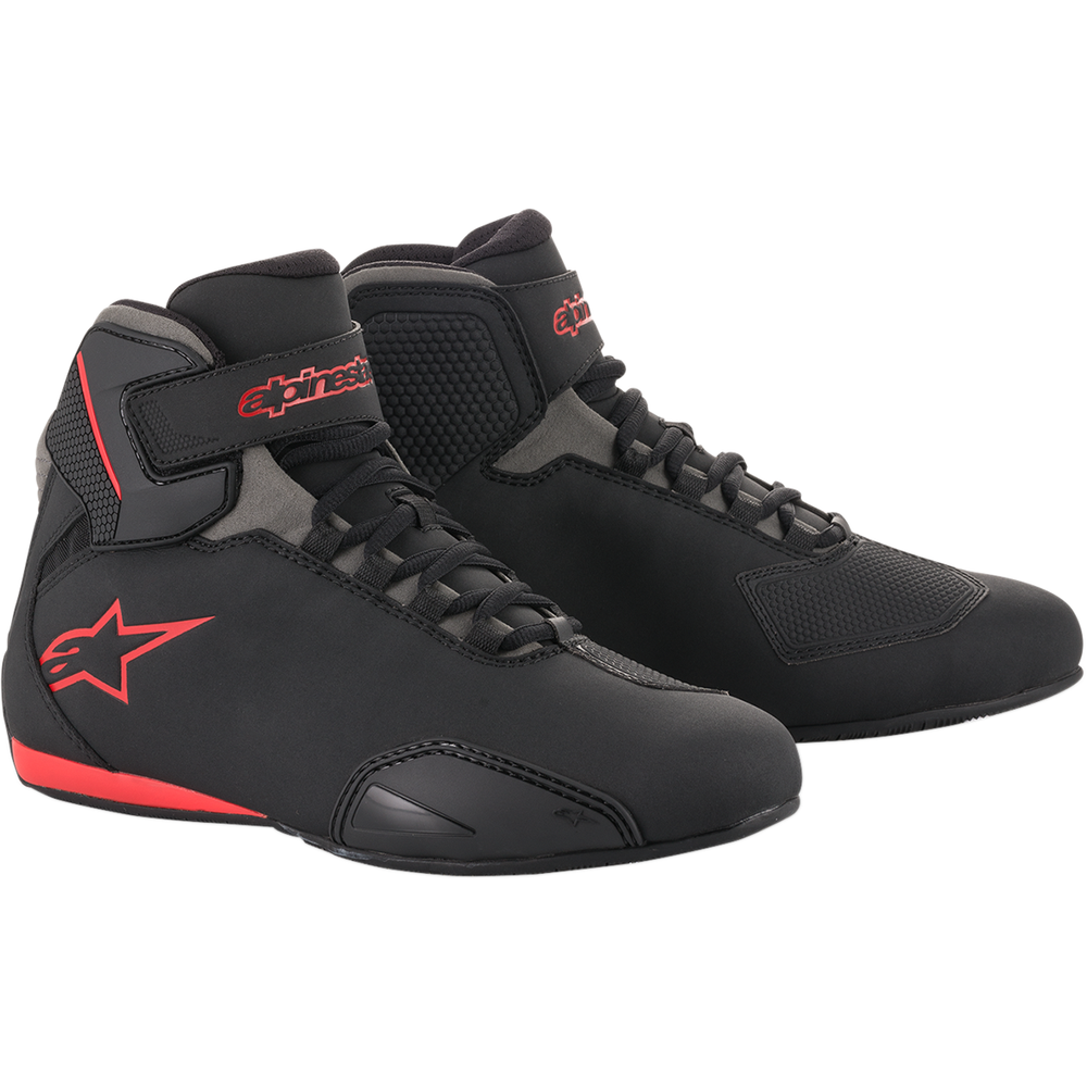 ALPINESTARS Sektor Shoes - Black/Gray/Red - US 6.5 / EU 38.5 251551813165
