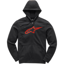 ALPINESTARS Ageless II Zip Hoodie - Black/Red - Large 1038530521030L