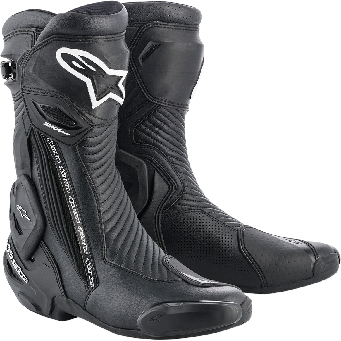 ALPINESTARS SMX Plus Boots - Black - US 12.5 / EU 48 2221019-10-48