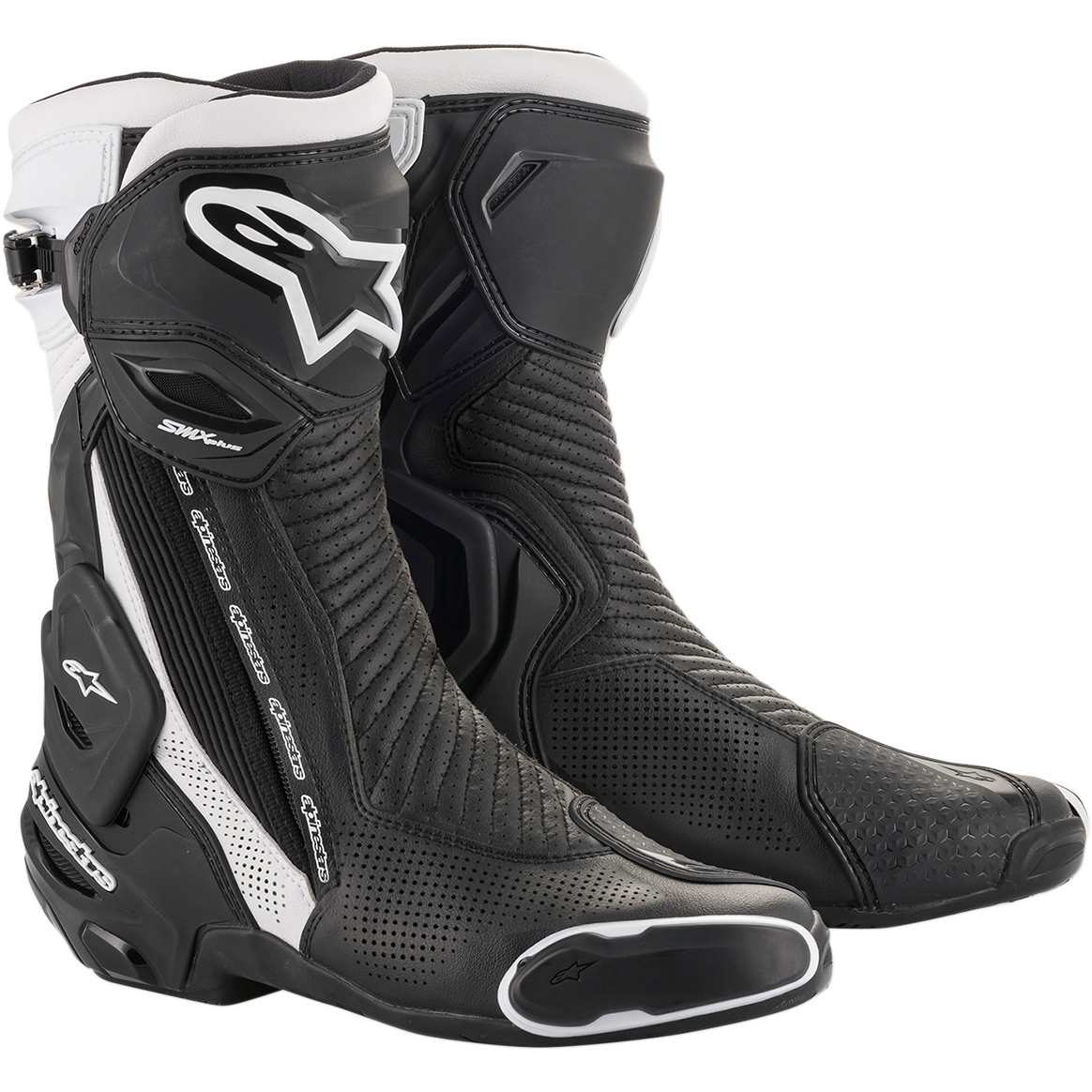 ALPINESTARS SMX Plus Vented Boots - Black/White - US 6.5 / EU 40 2221119-12-40