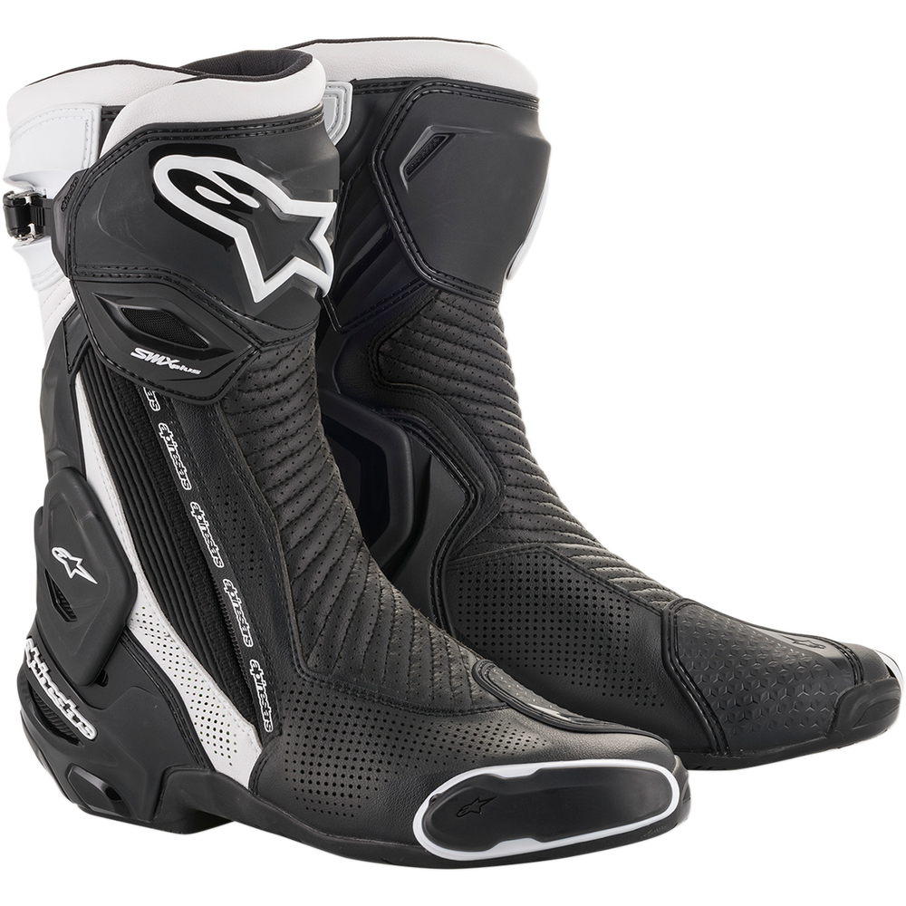 ALPINESTARS SMX Plus Vented Boots - Black/White - US 7.5 / EU 41 2221119-12-41