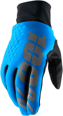 100% Hydromatic Brisker Gloves - Blue - Small 10018-00005