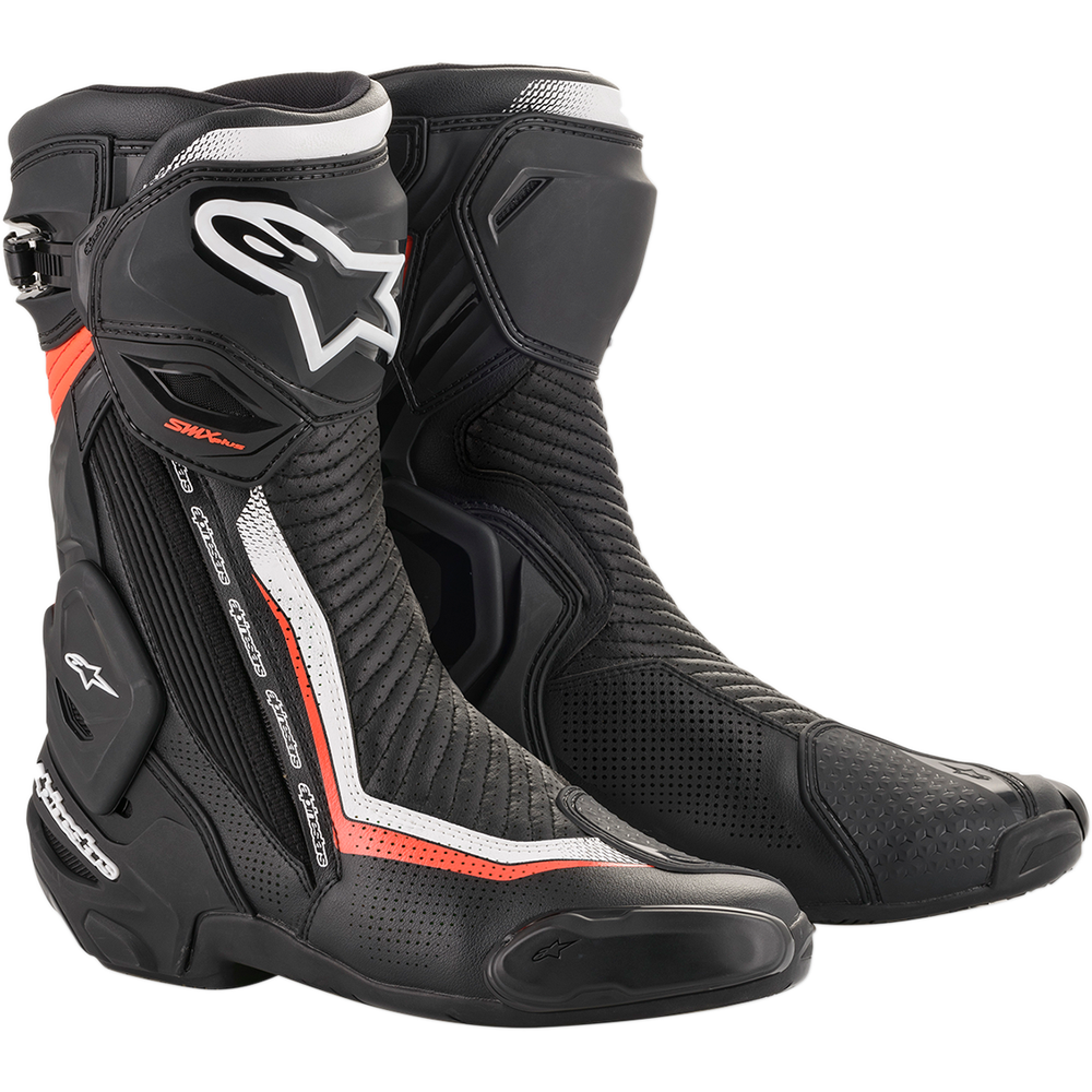 ALPINESTARS SMX Plus Vented Boots - Black/White/Red - US 6 / EU 39 2221119-1231-39
