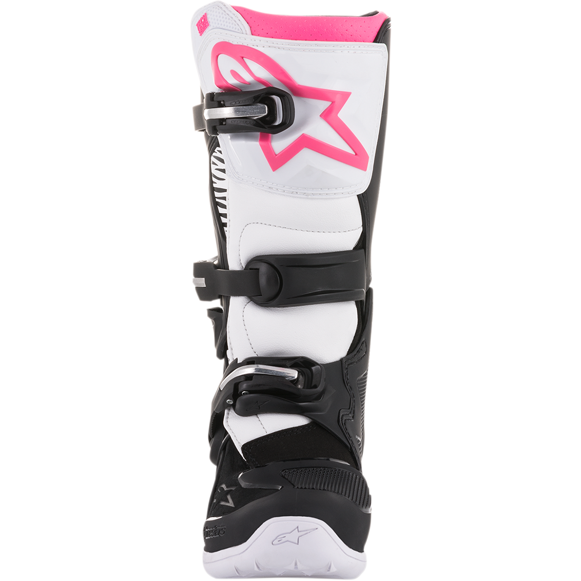 ALPINESTARS Stella Tech 3 Boots - Black/White/Pink - US 8 / EU 39 2013218-130-8