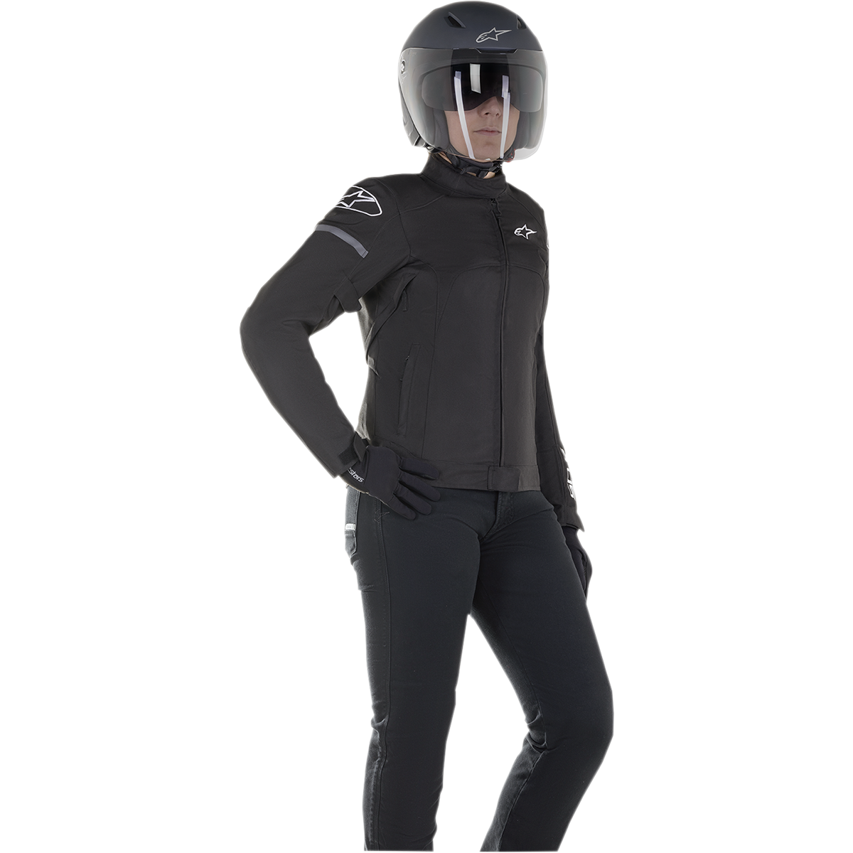 ALPINESTARS Stella T-SPS Waterproof Jacket - Black - XL 3210120-10-XL