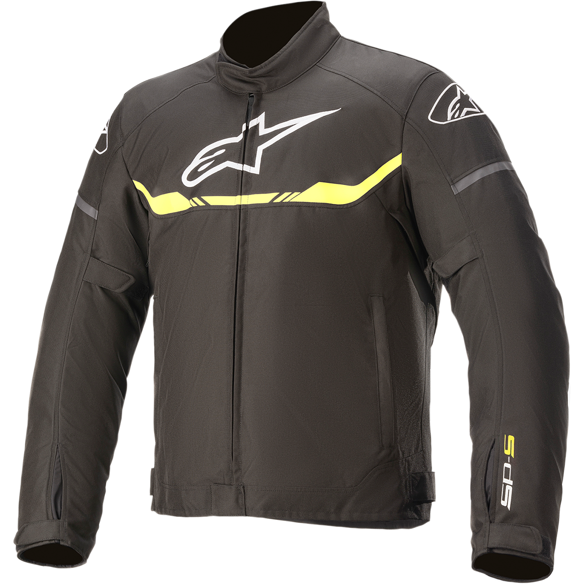 ALPINESTARS T-SP S Waterproof Jacket - Black/Yellow Fluo - 5XL 3200120-155-5X