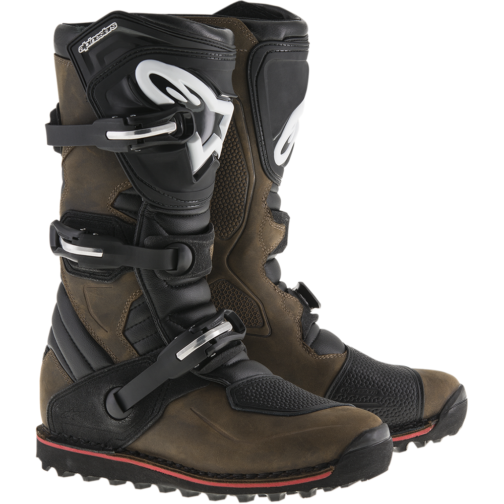 ALPINESTARS Tech-T Boots - Brown/Black - US 9 / EU 43 2004017-818-9