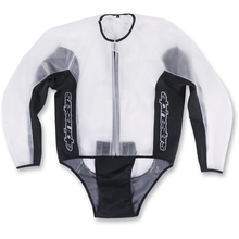 ALPINESTARS Racing Rain Jacket - Clear/Black - Large 3204917-01-L