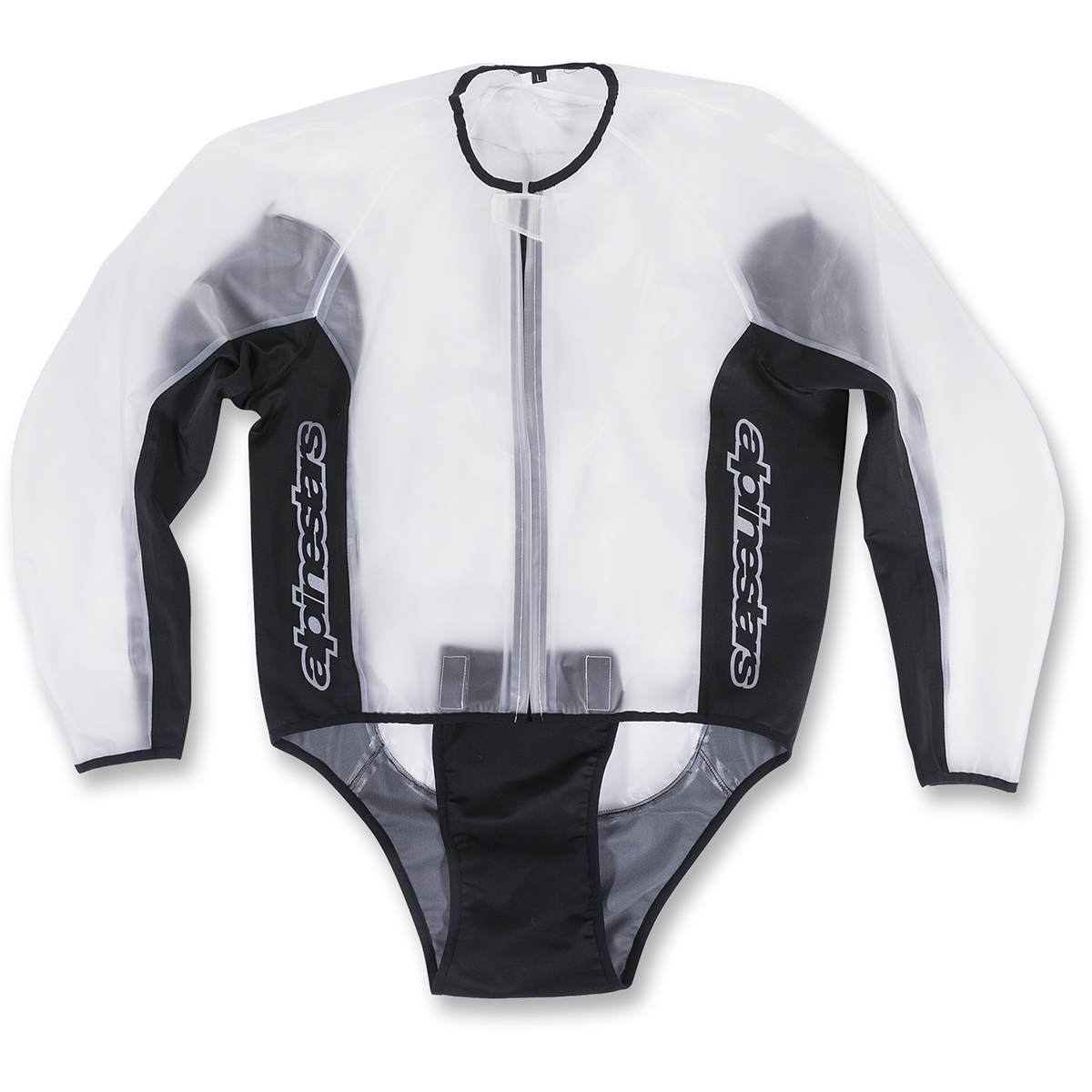 ALPINESTARS Racing Rain Jacket - Clear/Black - 2XL 3204917-01-2X