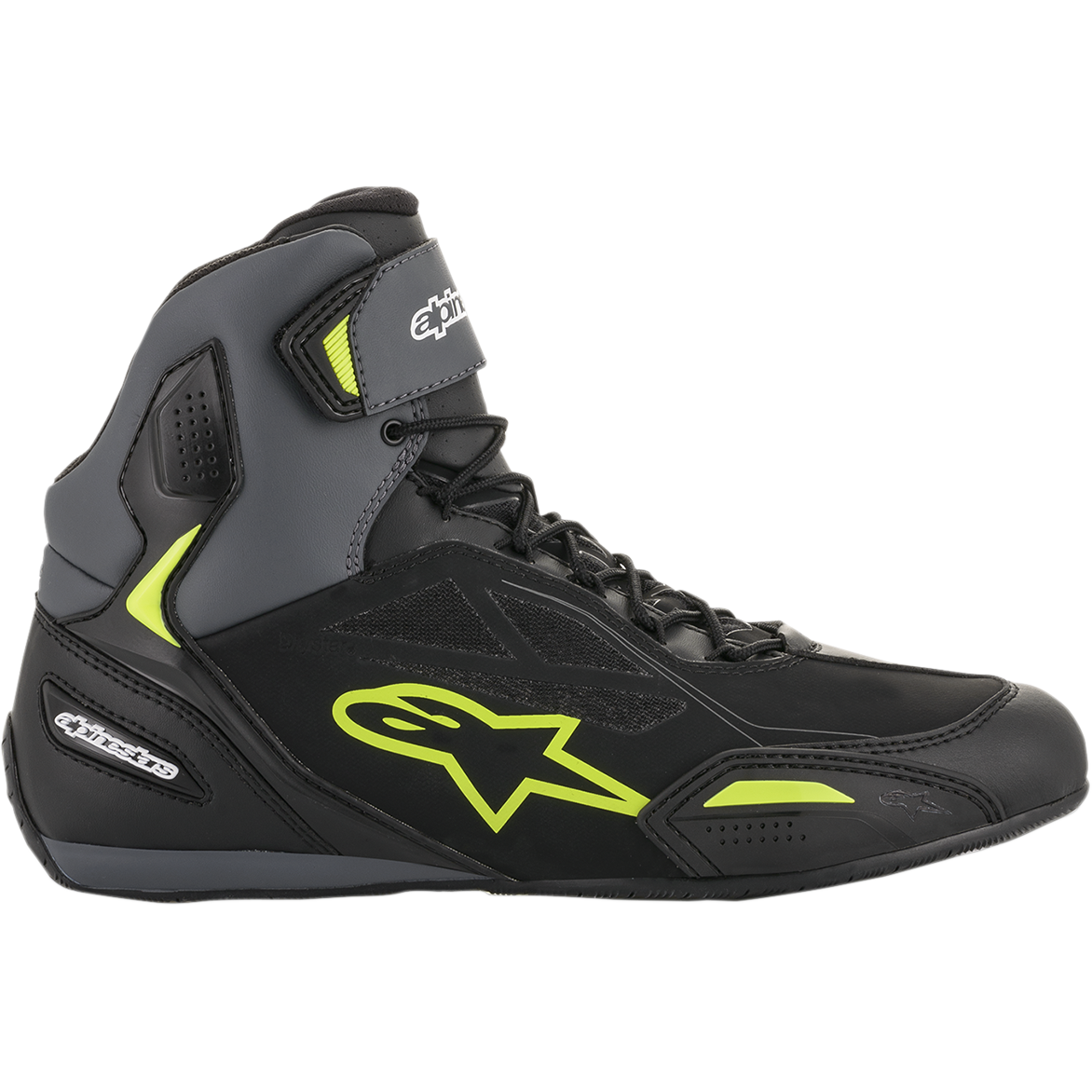 ALPINESTARS Faster-3 Drystar? Shoes - Black/Gray/Yellow - US 13 2540719175-13