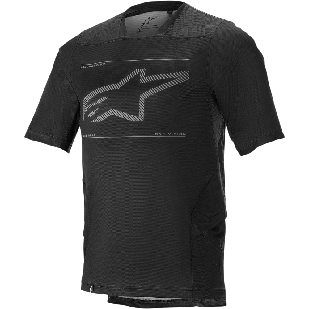 ALPINESTARS Drop 6.0 Short-Sleeve Jersey - Black - Small 1766320-10-SM