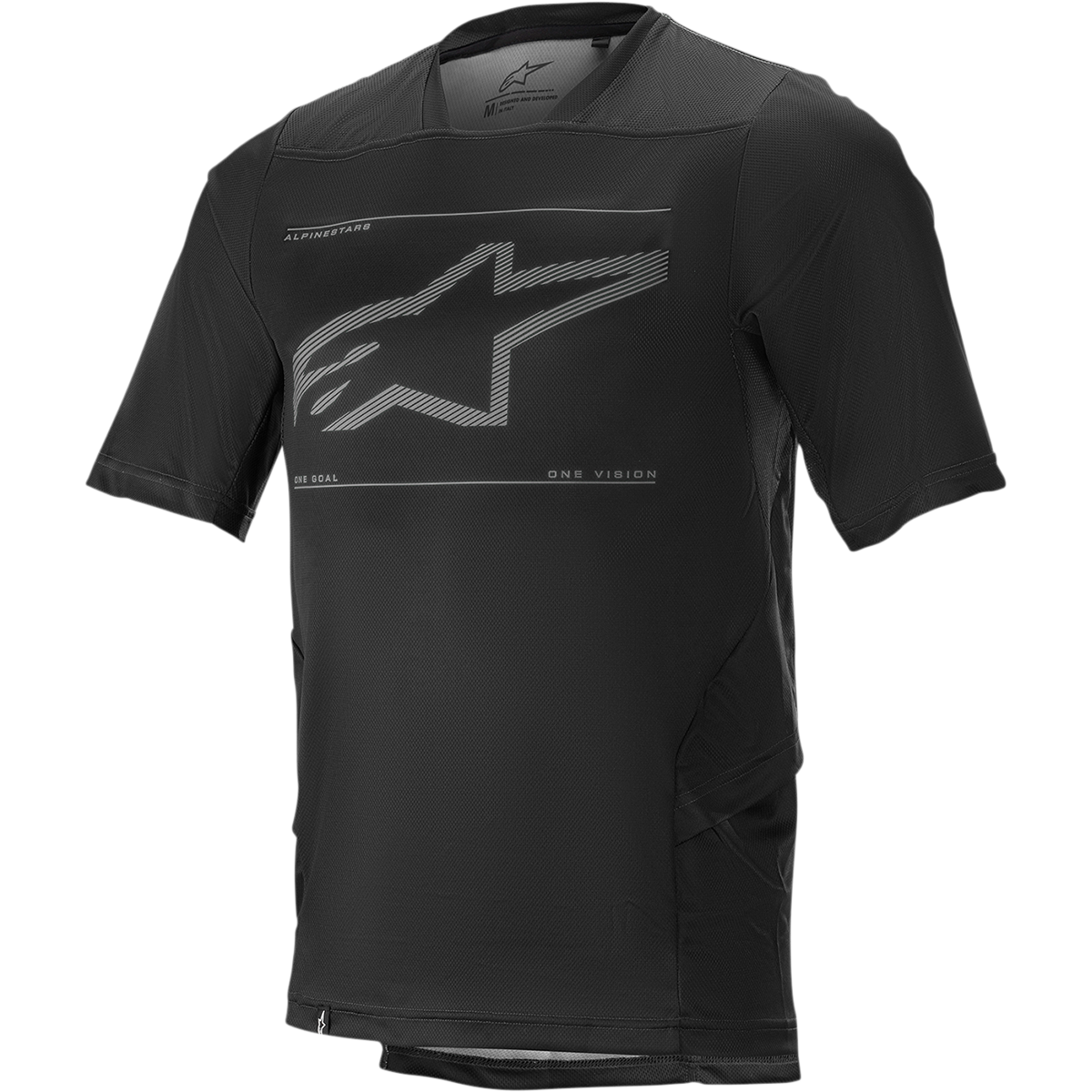 ALPINESTARS Drop 6.0 Short-Sleeve Jersey - Black - 2XL 1766320-10-2X