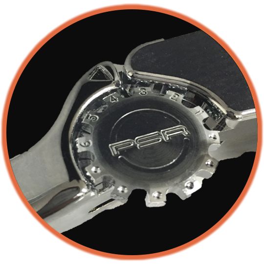 Anthem Adjustable Lever Set Chrome