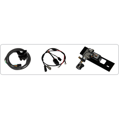 LEGEND SUSPENSION AIR-A FL Adjustable AIR Suspension - Black Handlebar Control - FLH 1311-0153