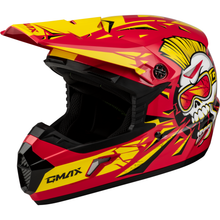 Youth Mx 46y Unstable Helmet Red/Yellow Yl