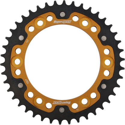 Rear Stealth Sprocket Alu/Stl 42t 525 Gld Hon