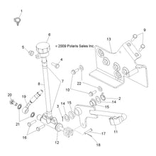 Polaris ATV Master Cylinder Foot Assembly, Genuine OEM Part 1911552, Qty 1