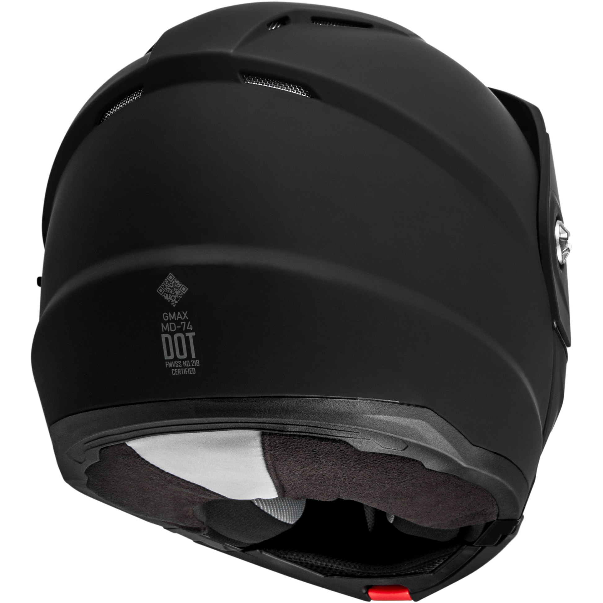 Md 74 Solid Helmets Matte Black 2x