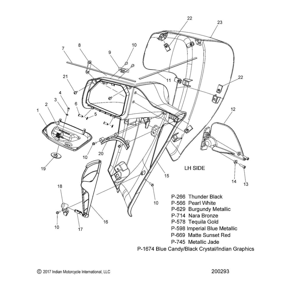 
                      
                        Indian Motorcycle Weldnut Plate, Genuine OEM Part 1020327, Qty 1
                      
                    