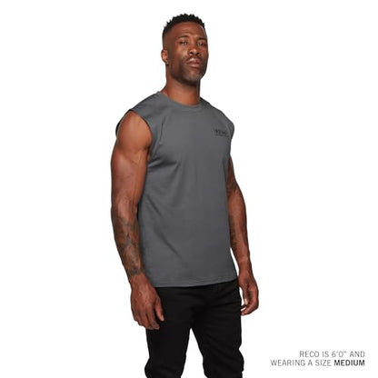 Indian Motorcycle Men's Est. Block Logo Tank, Gray - 2XL - 286477012