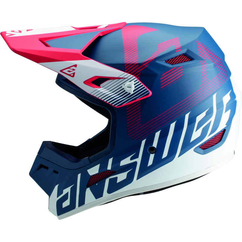 
                      
                        Answer AR1 V2 Bold Helmet Red/White/Blue Youth - Small
                      
                    