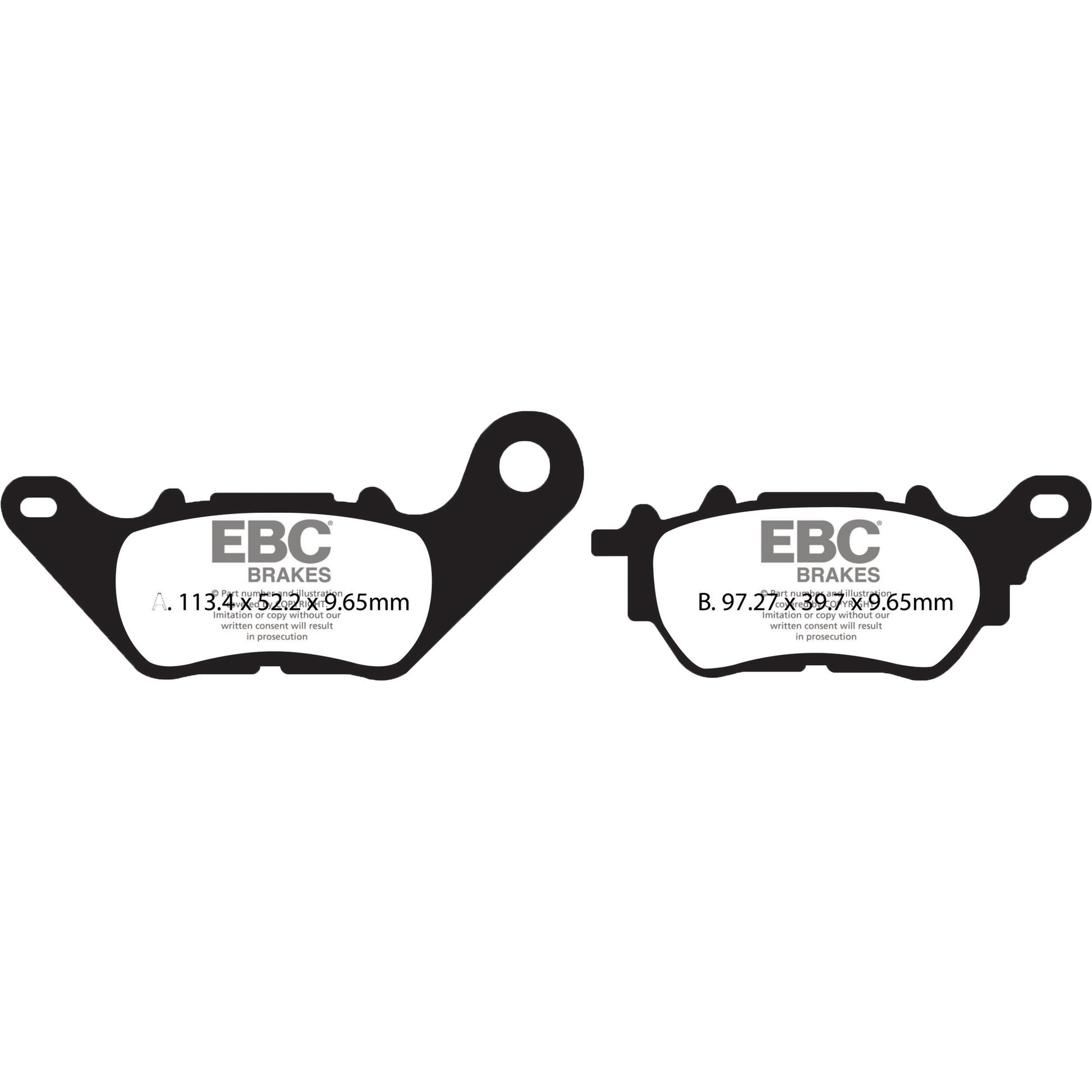 Brake Pads Sfa706hh Double H Sintered