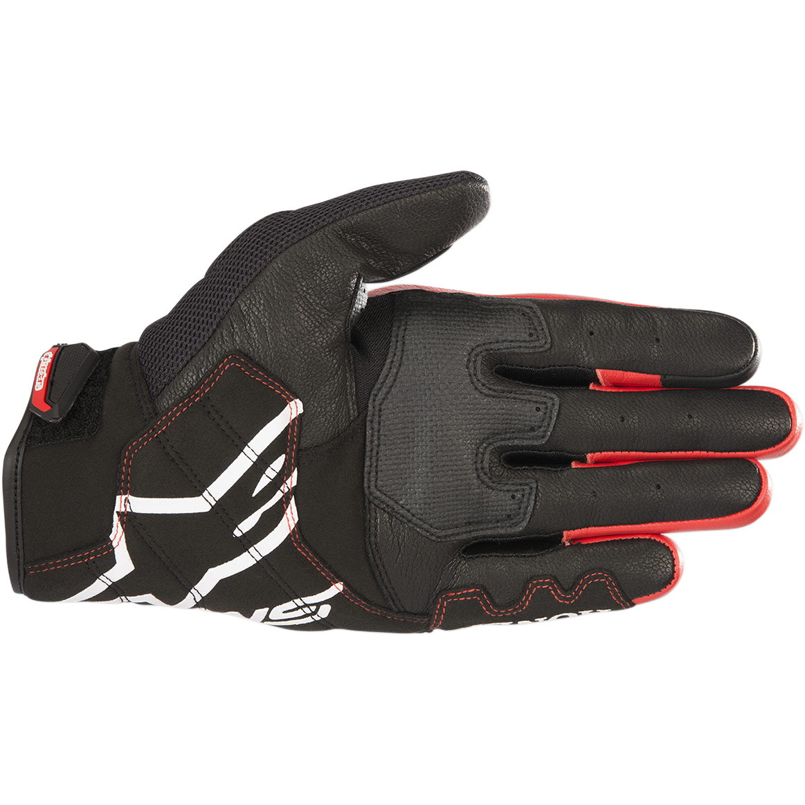 ALPINESTARS Honda SMX-2 Air Carbon V2 Gloves - Black/Red - 2XL 3567818-13-2X