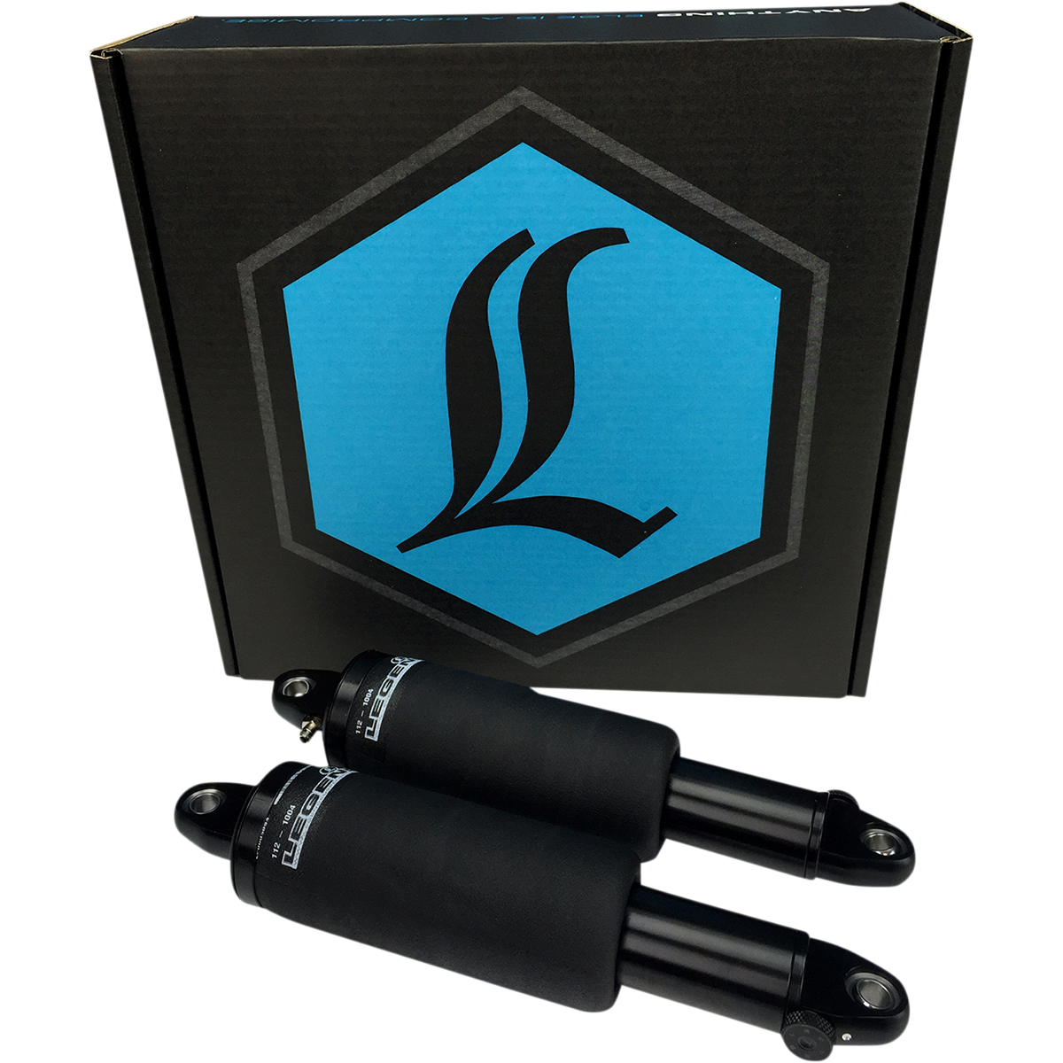 LEGEND SUSPENSION AIR-A V-Rod Adjustable AIR Suspension - Black - V-Rod 1311-0109