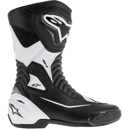 ALPINESTARS SMX-S Boots - Black/White - US 6 / EU 39 2223517-12-39