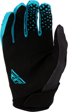 Youth Kinetic Fade Gloves Black/Blue/White Yl