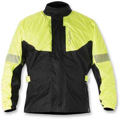 ALPINESTARS Hurricane Rain Jacket - Fluorescent Yellow/Black - Medium 3204617-551-M