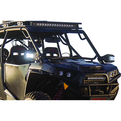 RIGID INDUSTRIES Mirrors - Reflect Series Lights - Side View - Rectangle - Black - Pair 64011
